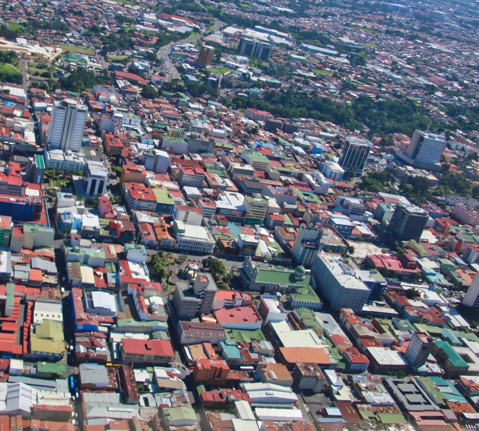 Cartago desde el aire
